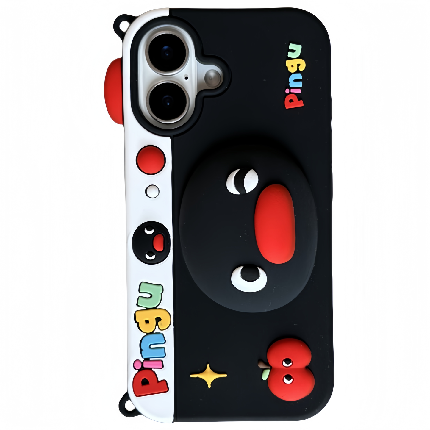 Pingu Penguin Stand Silicone Phone Case