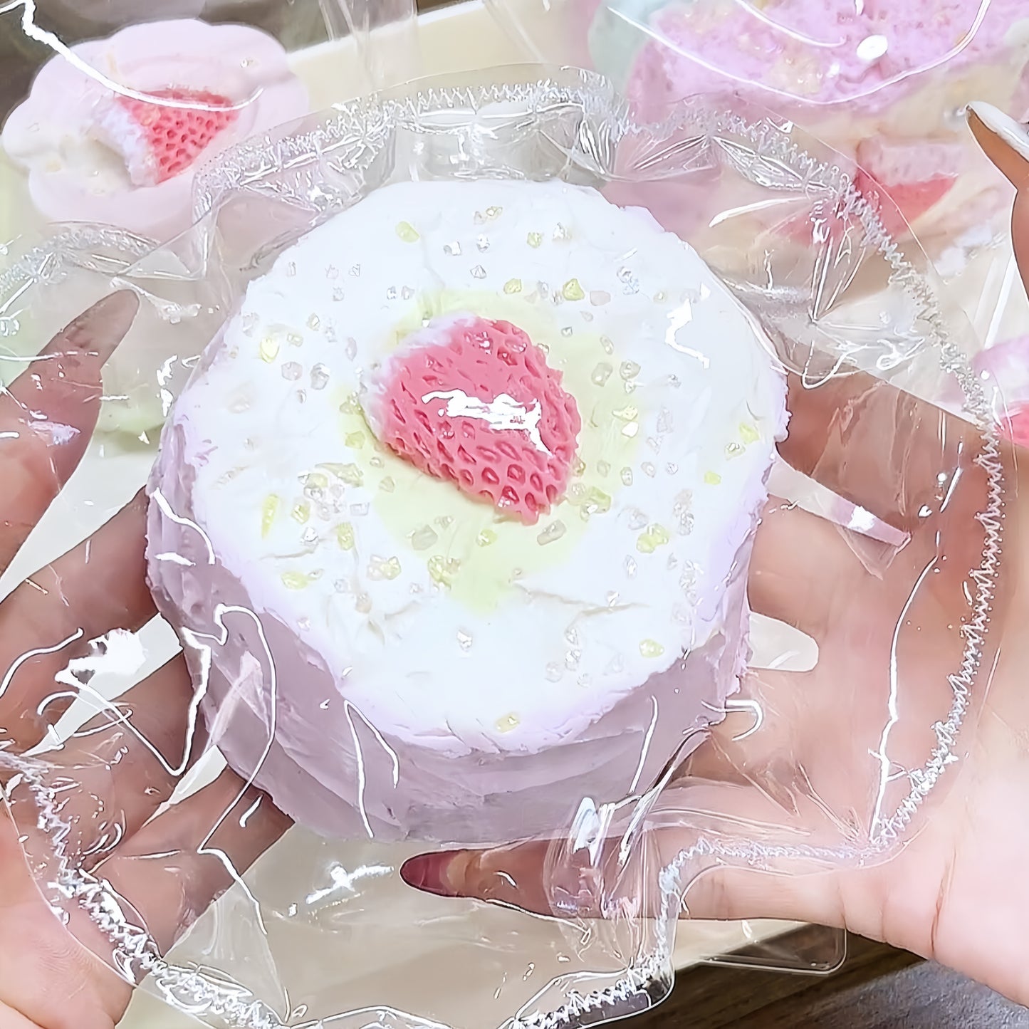 Strawberry Cheese Series Squishy