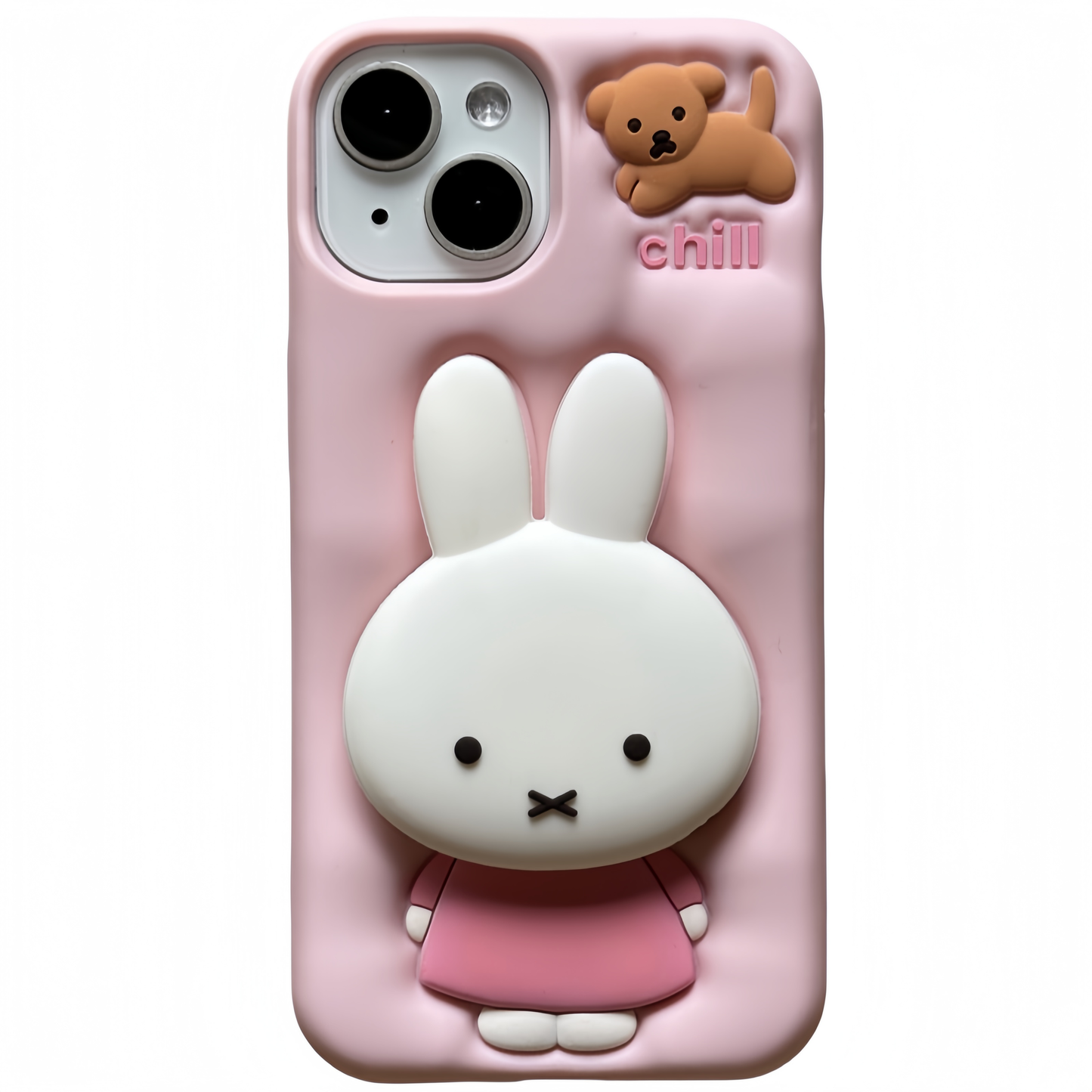 Bunny Stand Silicone Phone Case