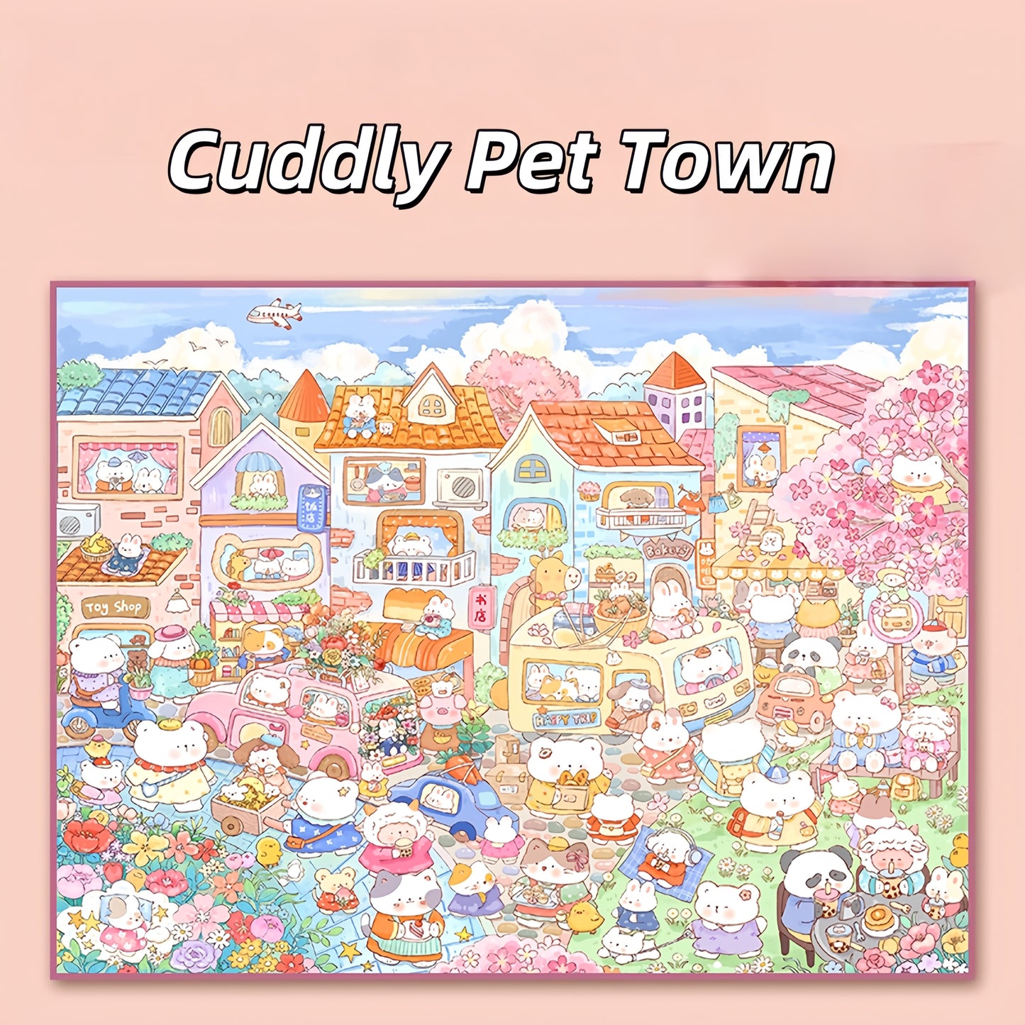 Tiny Dreamscape 3D Sticker | 3 Cute Miniature Scenes