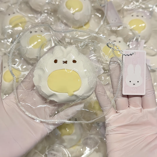 Bunny Custard Bun Squishy