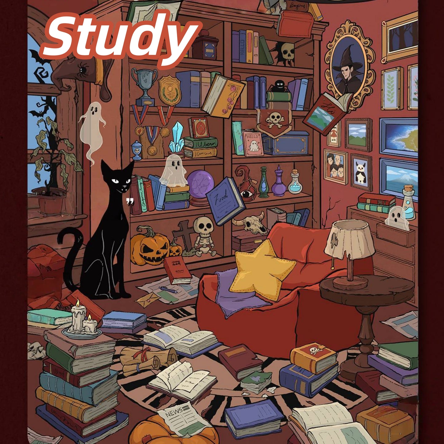 Sweet Home & Natural Elements 3D Sticker | 8 Cute Miniature Scenes