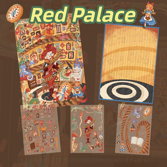 Simulation Management 3D Sticker | 5 Cute Miniature Scenes