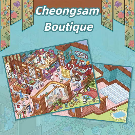 Whimscal Life 3D Sticker | 5 Cute Miniature Scenes