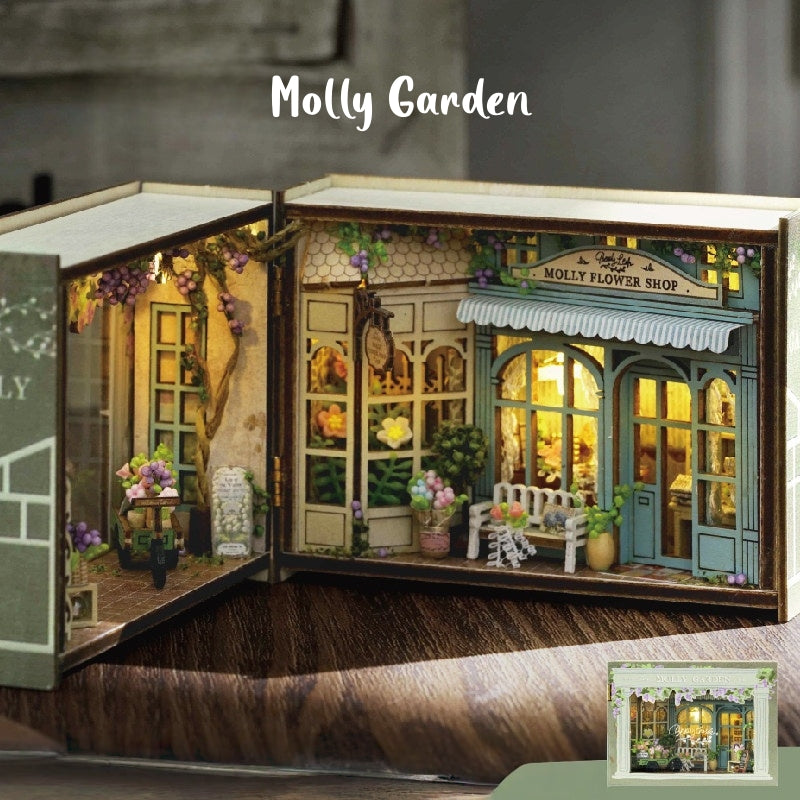 Whimsical Tree House DIY Miniature House - English Instructions