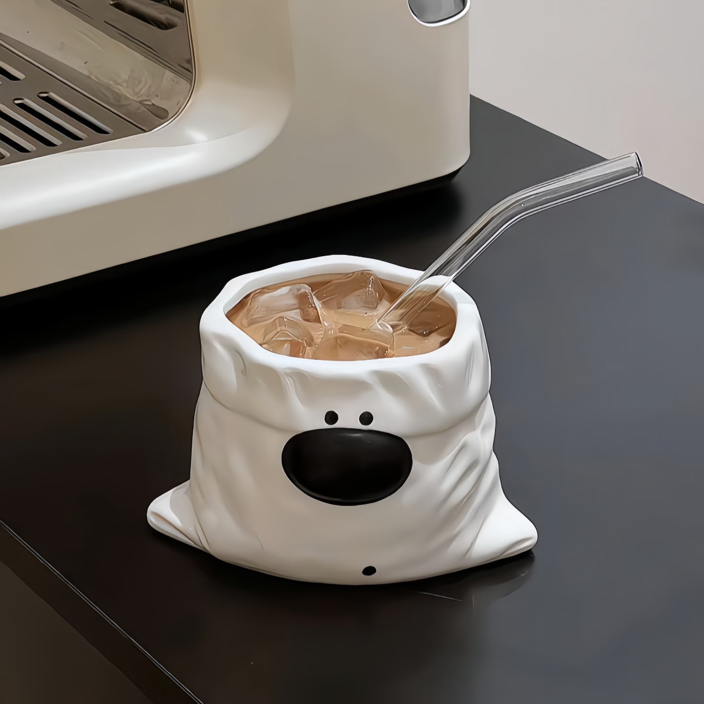 Puppy Tote Bag Ceramic Mug
