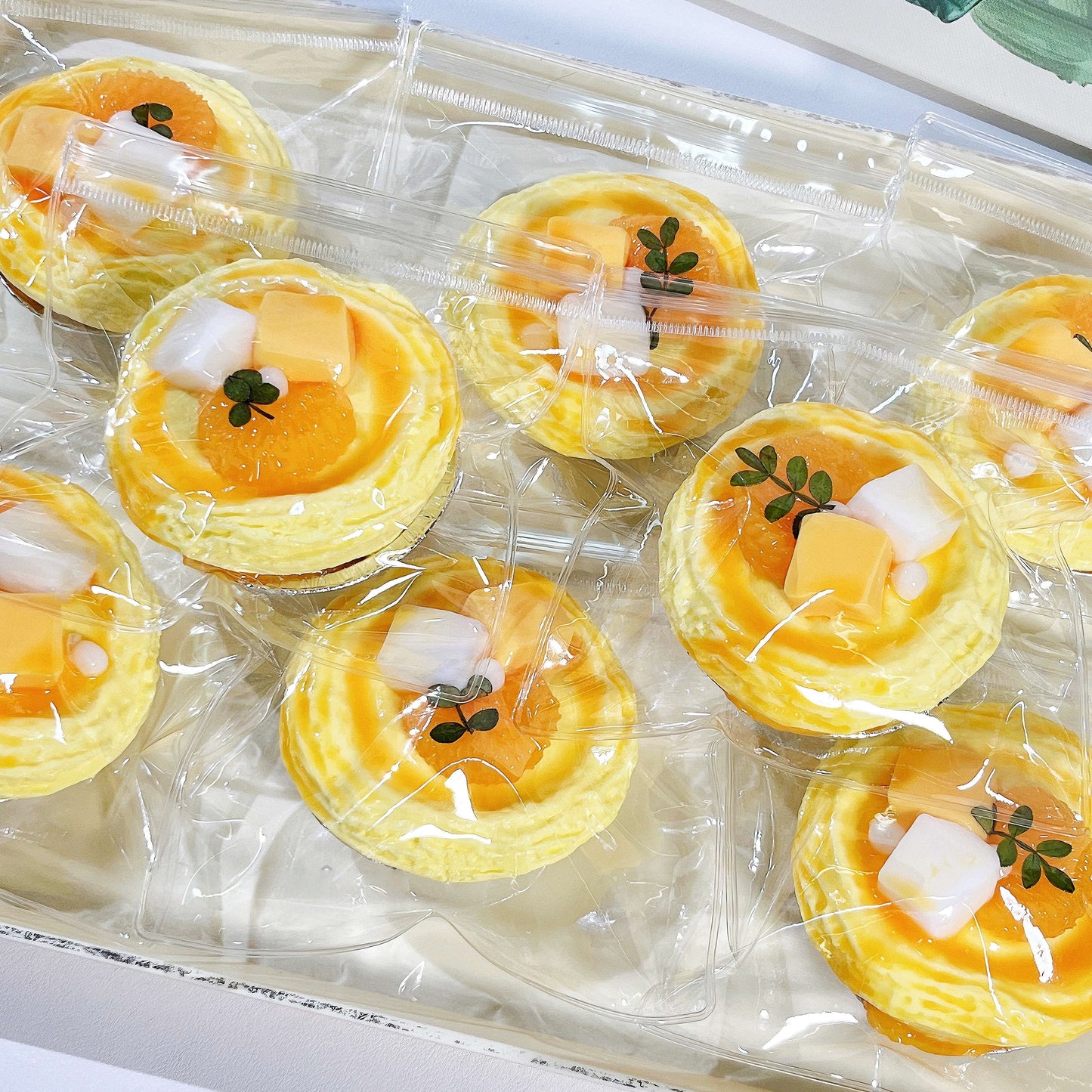 Mango Pomelo Sago Series Squishy