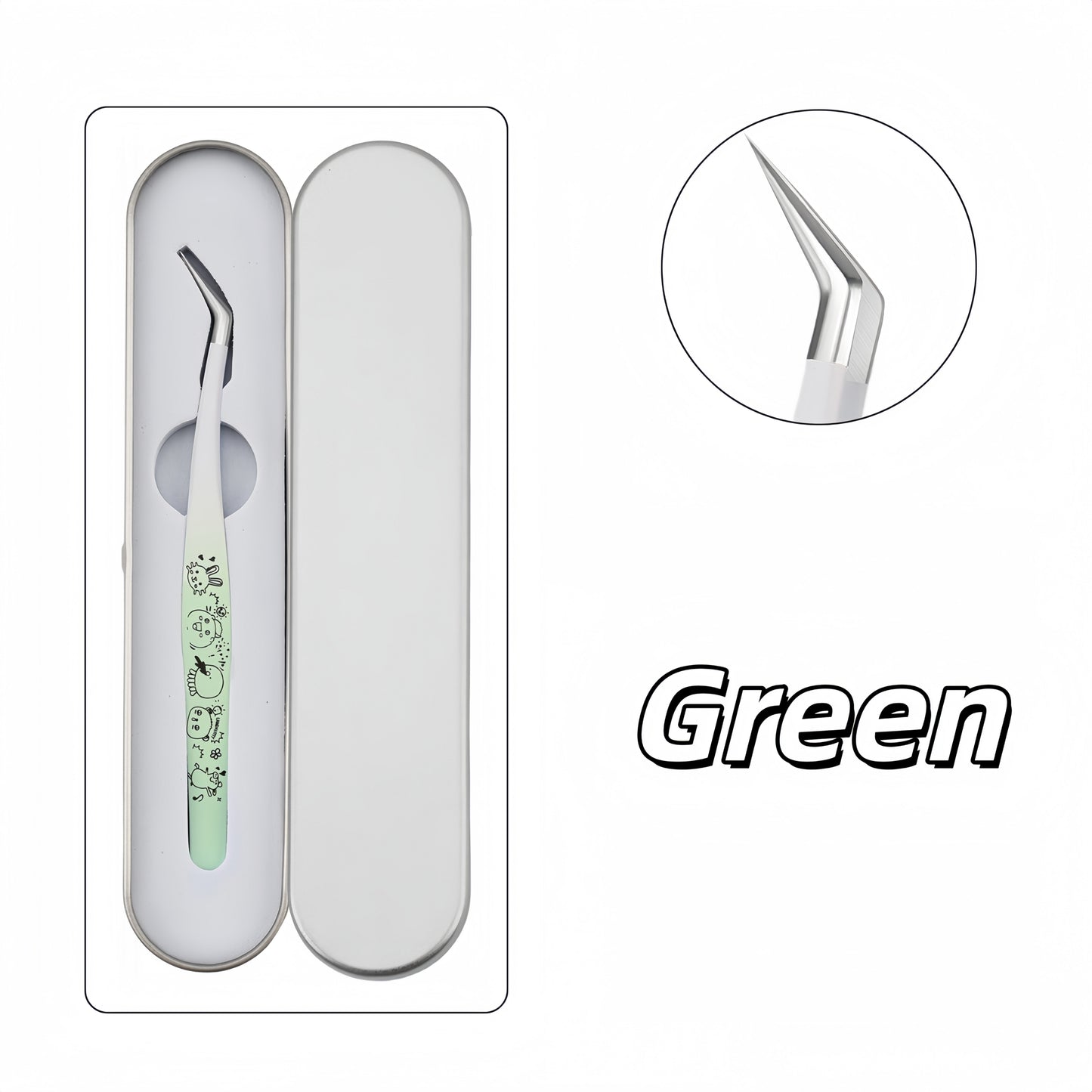 Professional Sticker Tweezers - Gradient Cartoon
