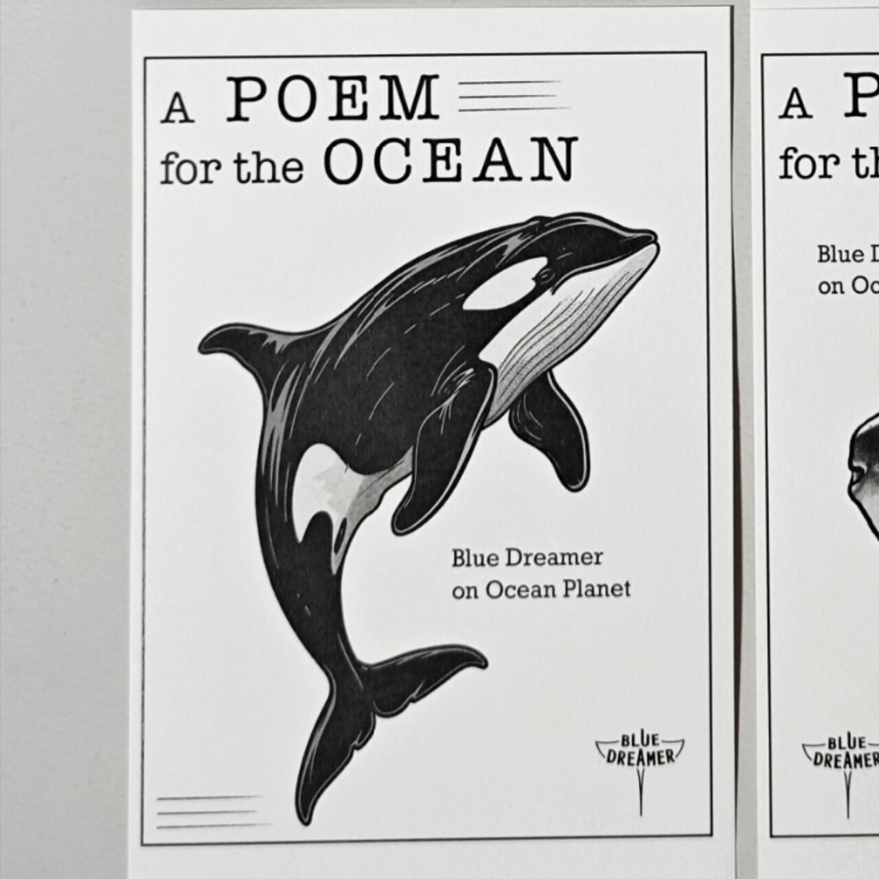 A Poem for the Ocean Temporary Tattoo