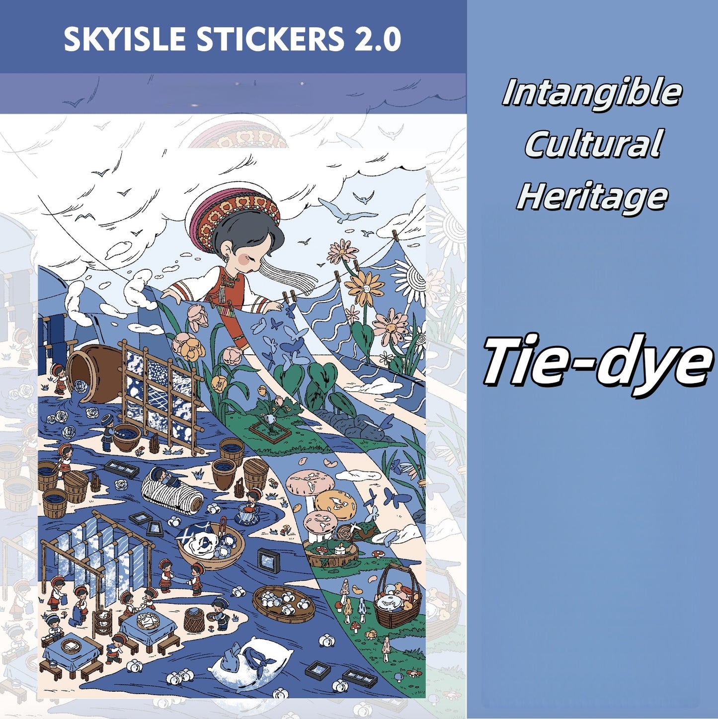 Whimsical Life 3D Sticker | 6 Cute Miniature Scenes