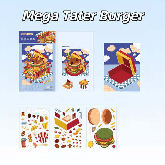 Dreamscapes 3D Sticker | 6 Cute Miniature Scenes