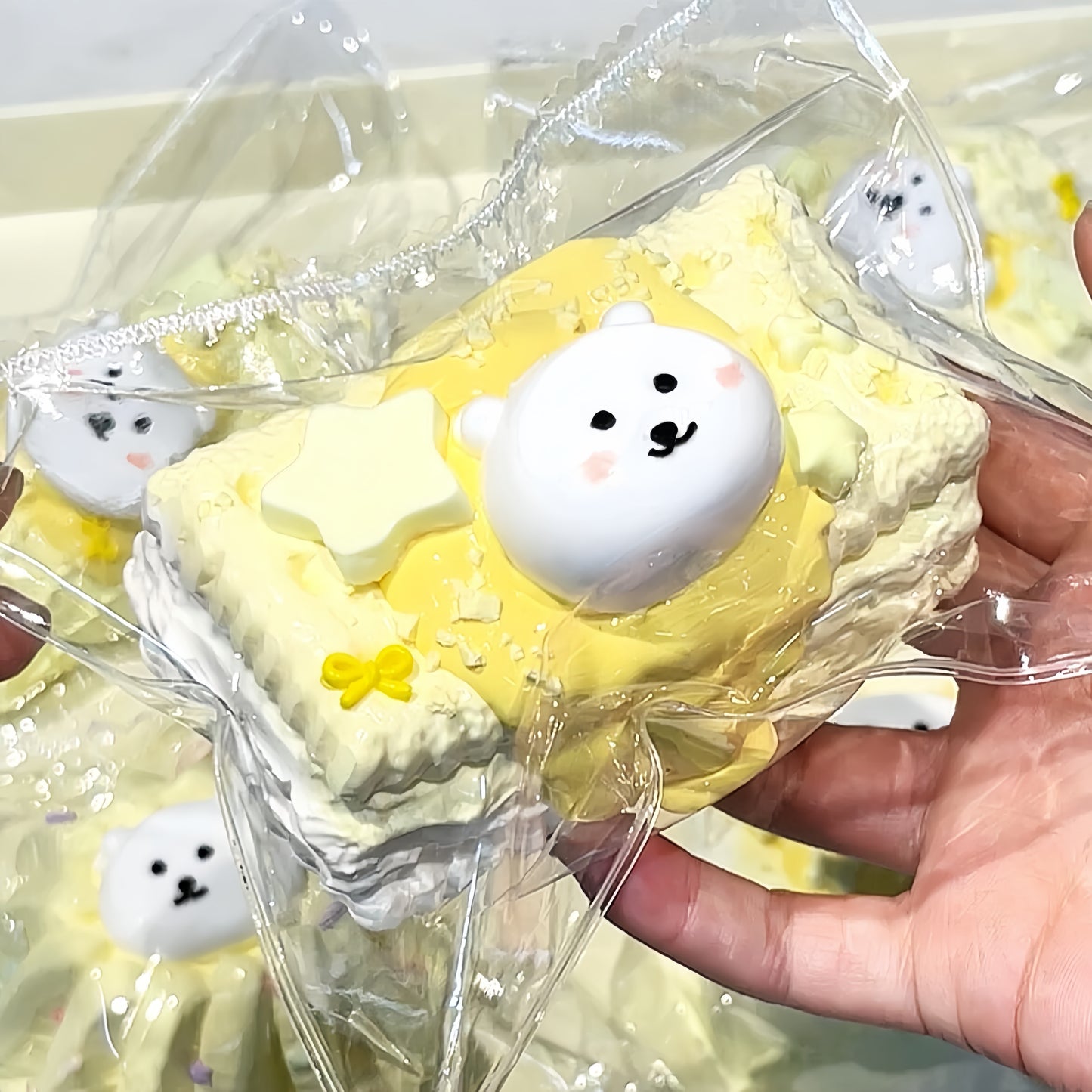 Joker Bear Cheese Series Squishy