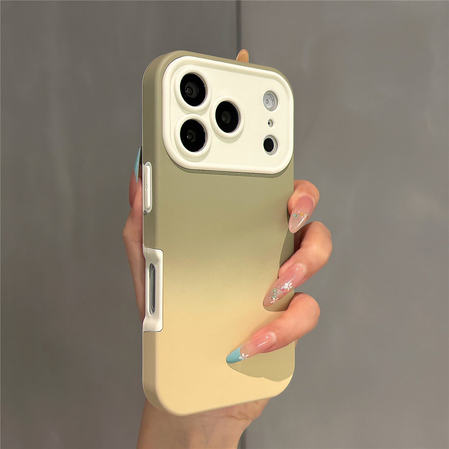 Summer Candy Color Gradient Acrylic Phone Case