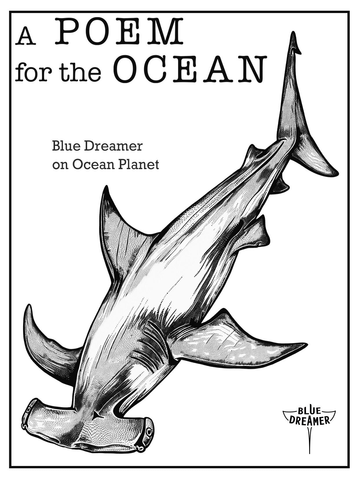 A Poem for the Ocean Temporary Tattoo