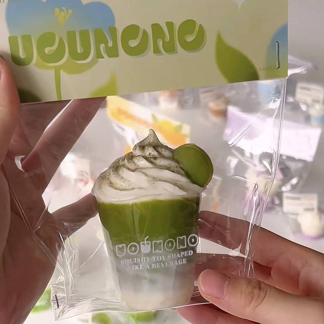 Big Size Cream Top Beverage Squishy