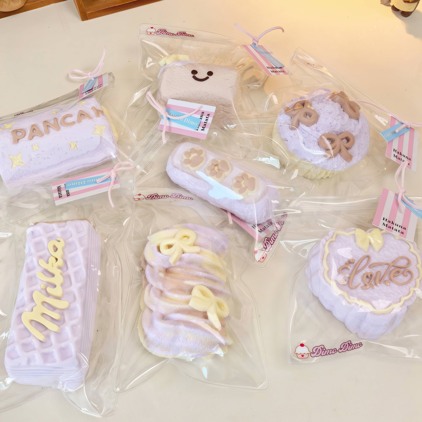 Taro Dessert Squishy