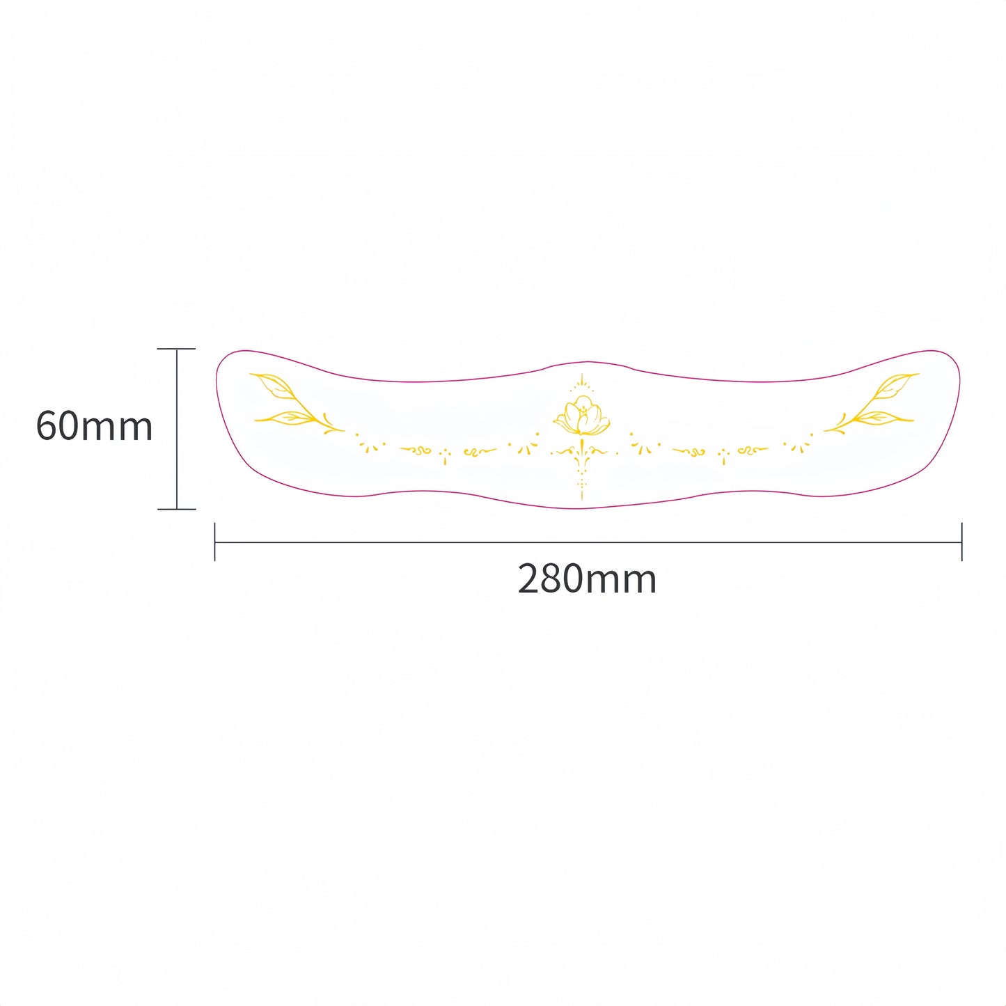 Stardust Kiss Temporary Tattoo