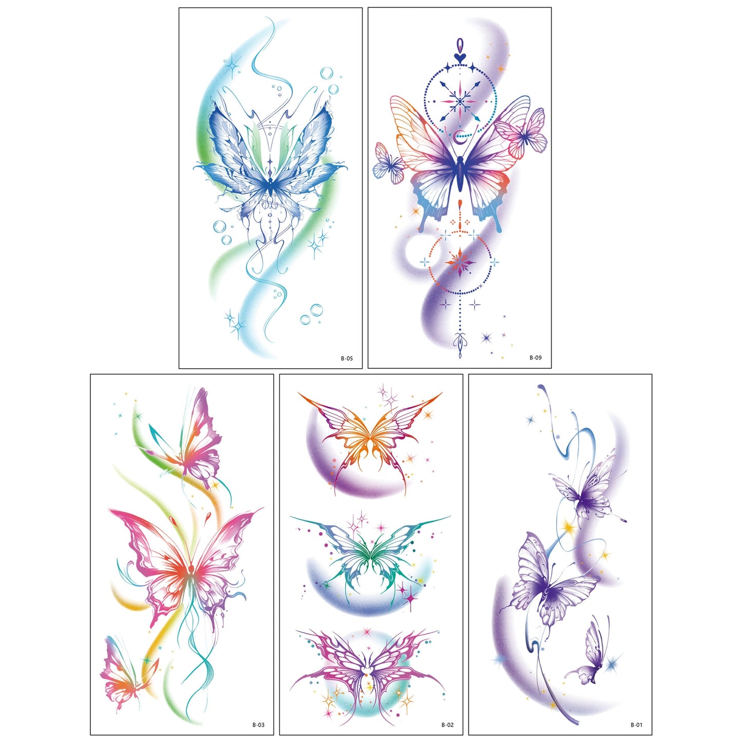 Garden Whispers Temporary Tattoo