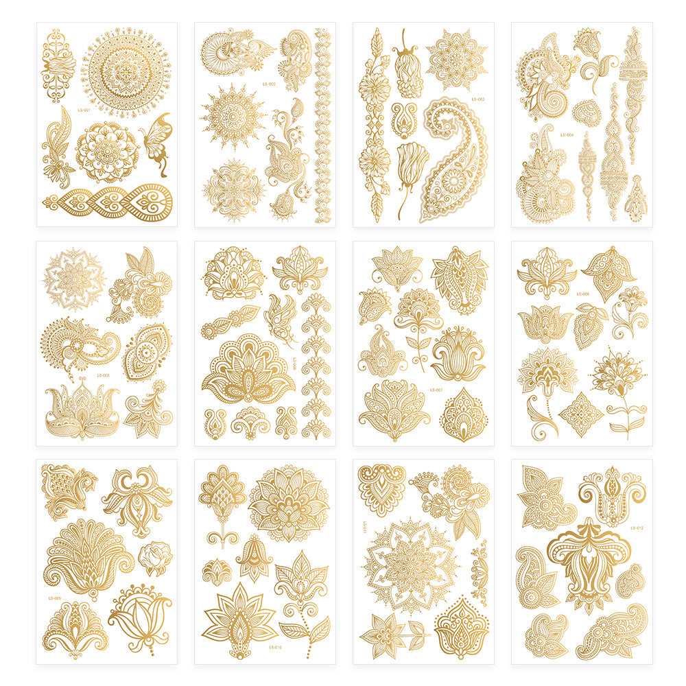 Lace Whispers Temporary Tattoo