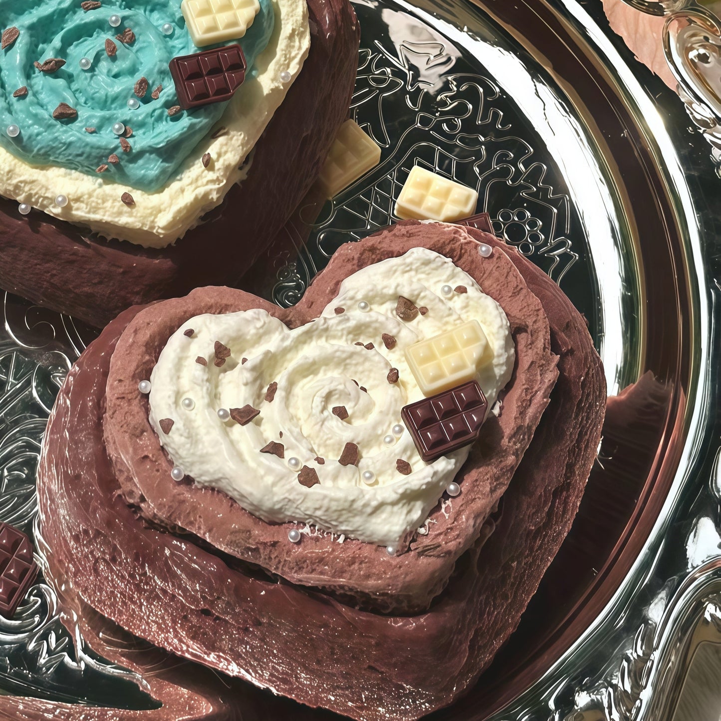 Heart Cake Squishy