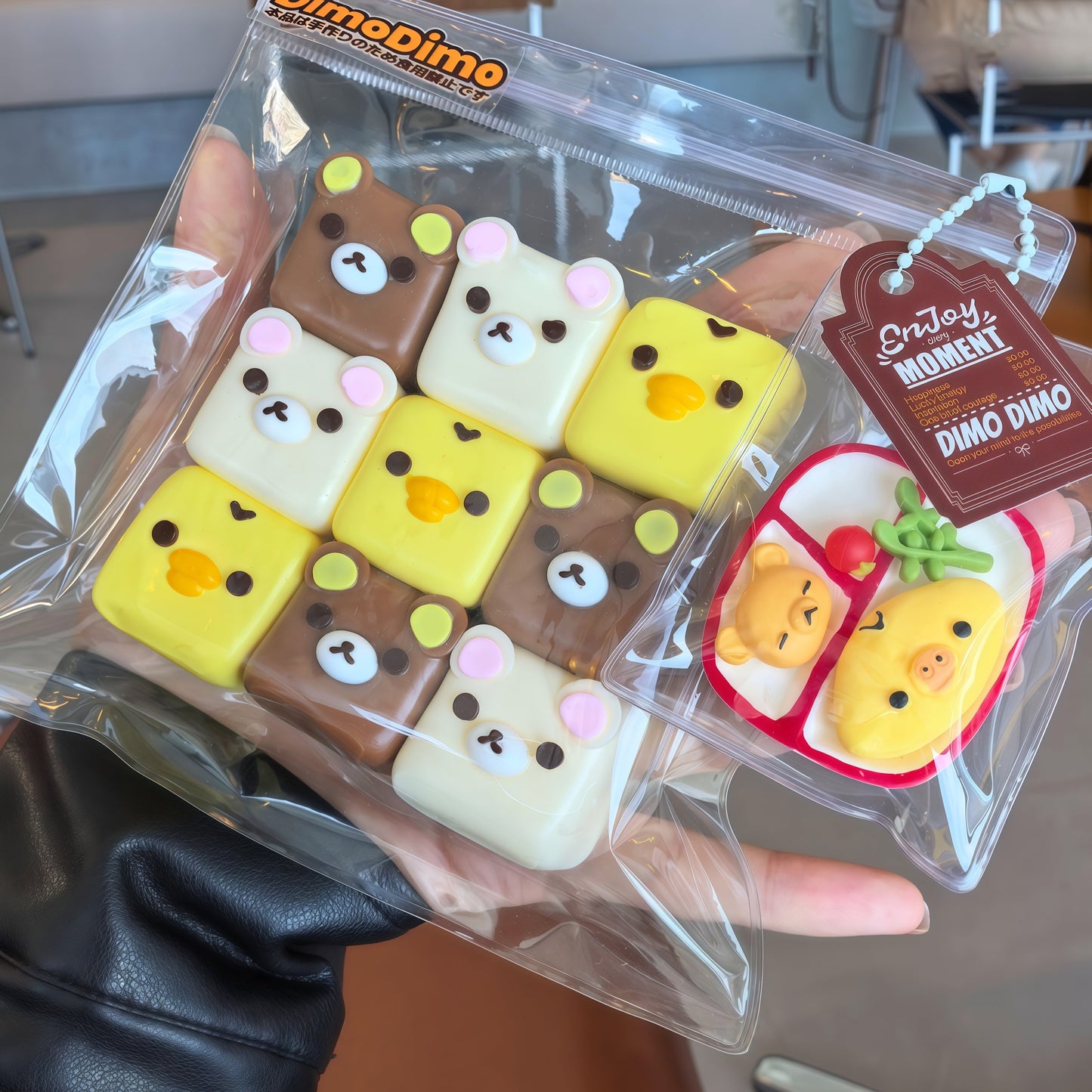 Rilakkuma 9-Square Dessert Platter Squishy