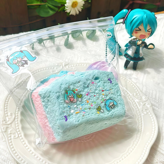 Hatsune Miku Toast Onigiri Squishy