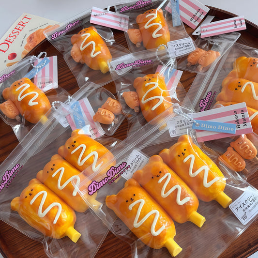 Little Bear Cheese Stick Squishy