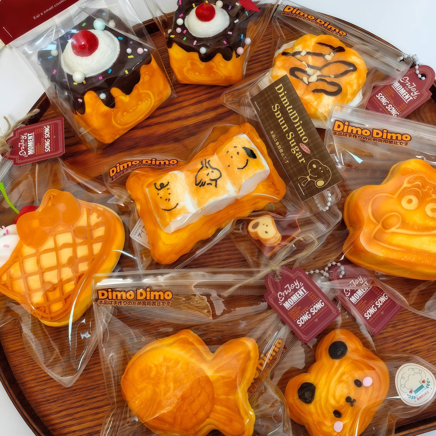 Thick Cream Series Squishy