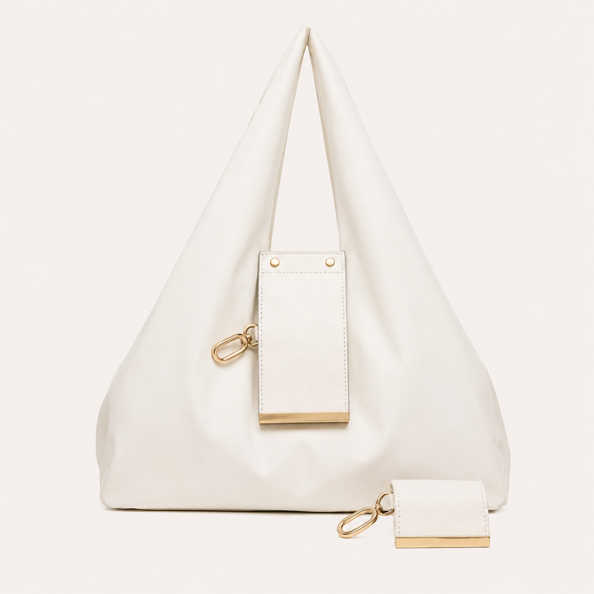 Clip & Go Foldable Tote Bag