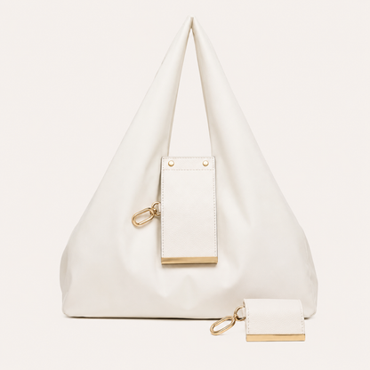 Clip & Go Foldable Tote Bag