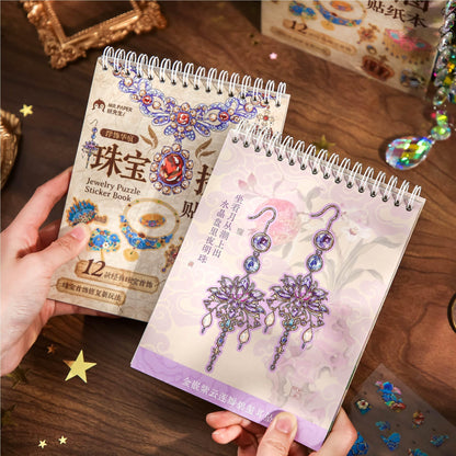 Jewelry Restoration 3D Sticker Book