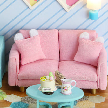 Sunshine Living Room DIY Miniature House - English Instructions