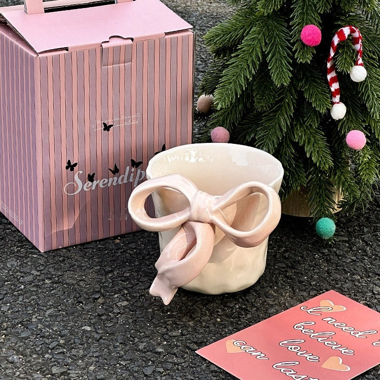 Bowknot Ceramic Mug