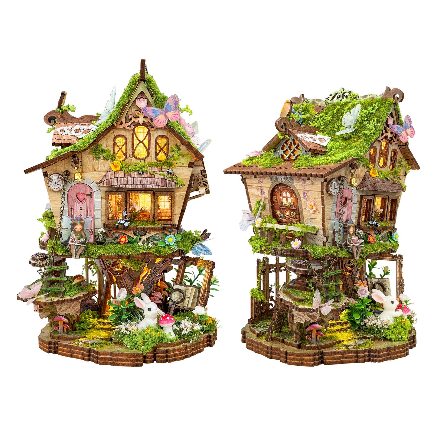 Tree House DIY Miniature House - English Instructions