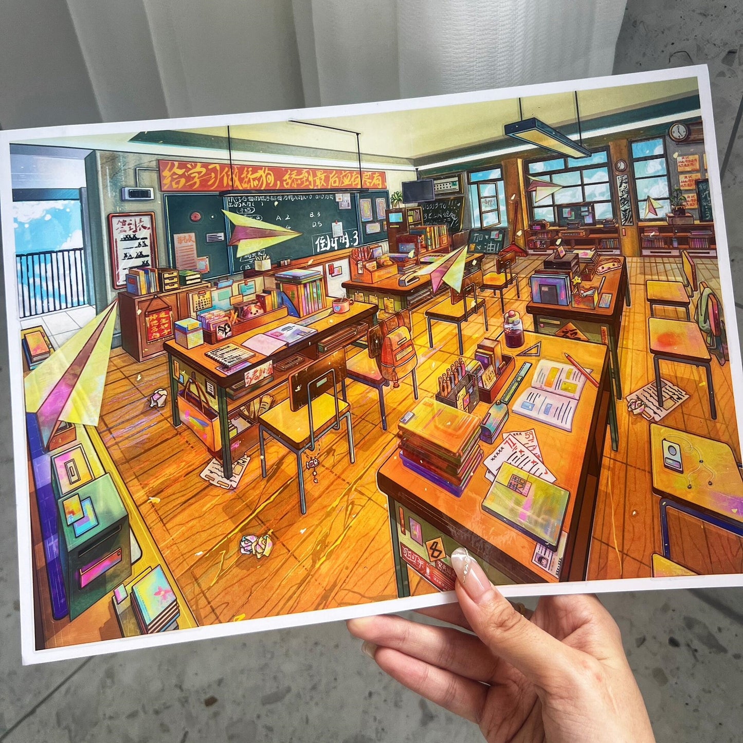 Whimsy Daily Life 3D Sticker | 4 Cute Miniature Scenes