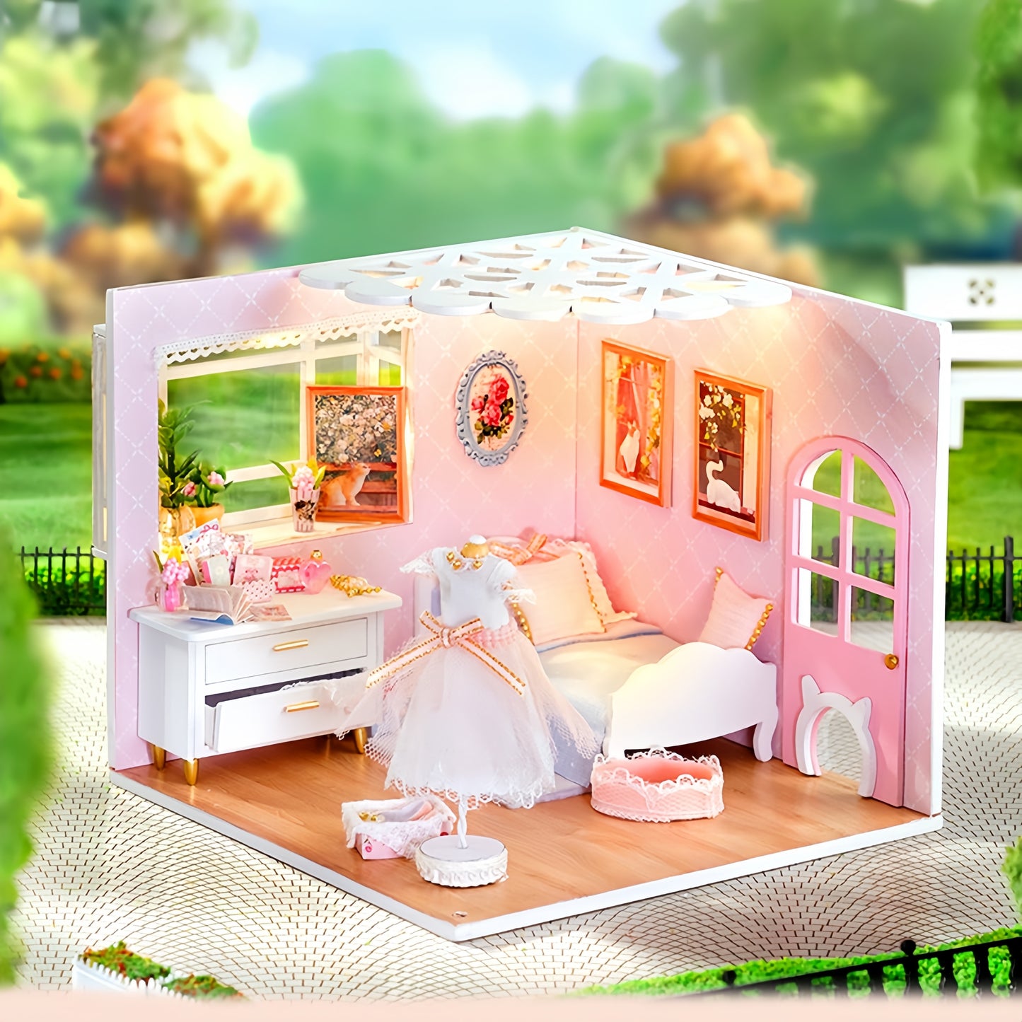 Cozy Daily DIY Miniature House - English Instructions