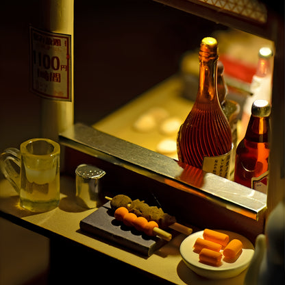Yakitori Bar DIY Miniature House - English Instructions