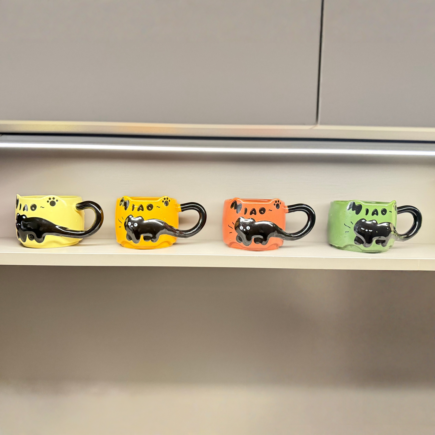Black Kitty Ceramic Mug