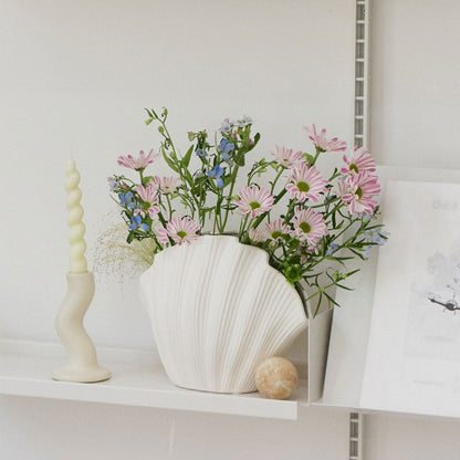 Shell Ceramic Vase