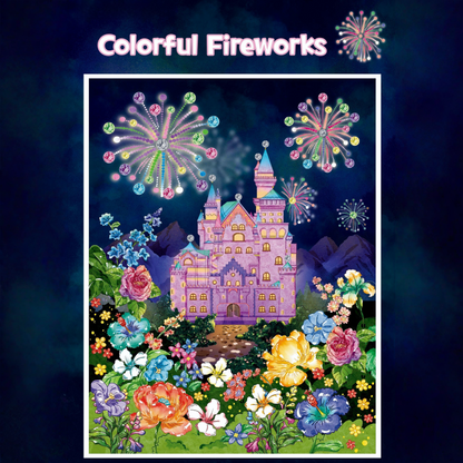Flower Fruit Series 3D Sticker | 3 Cute Miniature Scenes