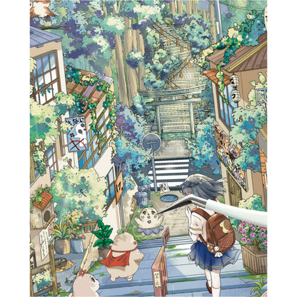 Summer Forest 3D Sticker
