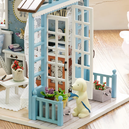 Forest Blue Time DIY Miniature House - English Instructions
