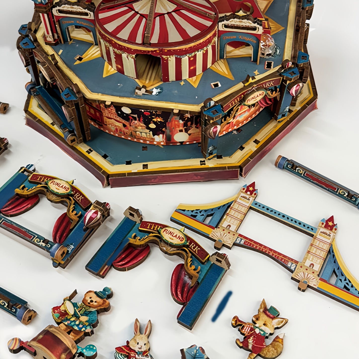 Century Ferris Wheel DIY Miniature House - English Instructions