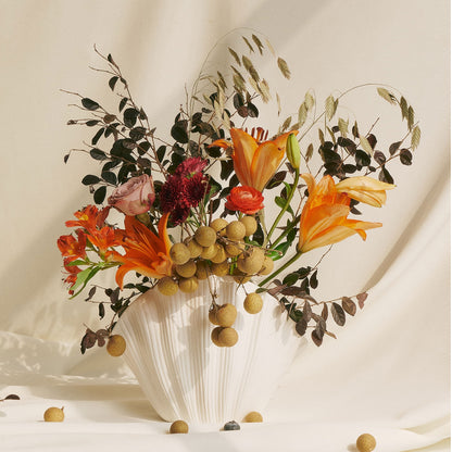 Shell Ceramic Vase