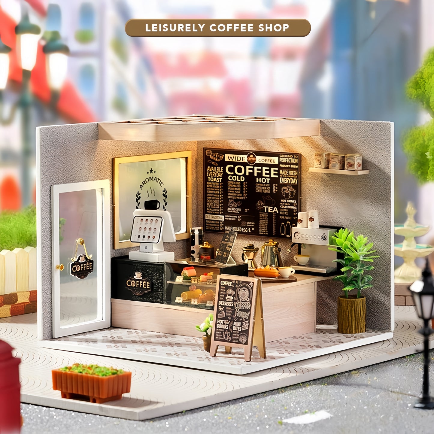 Cozy Daily DIY Miniature House - English Instructions