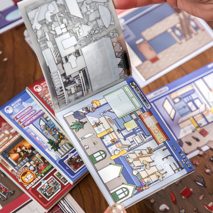 Department Store 3D Sticker Book