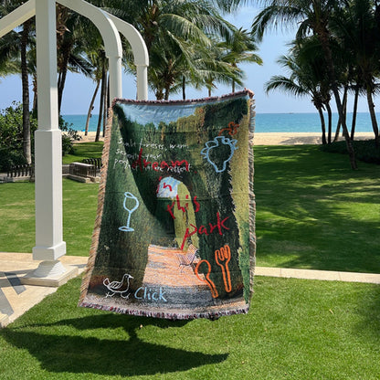 Boboli Garden Knitted Blanket