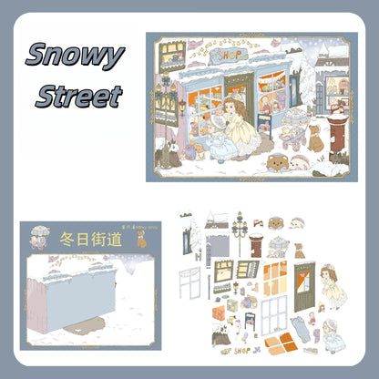 Little Moments 3D Sticker | 3 Cute Miniature Scenes