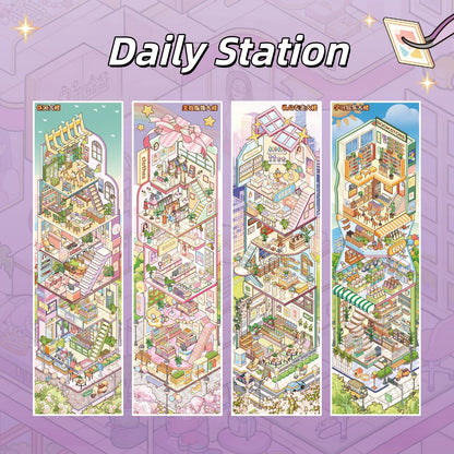 Department Store 3D Sticker Book