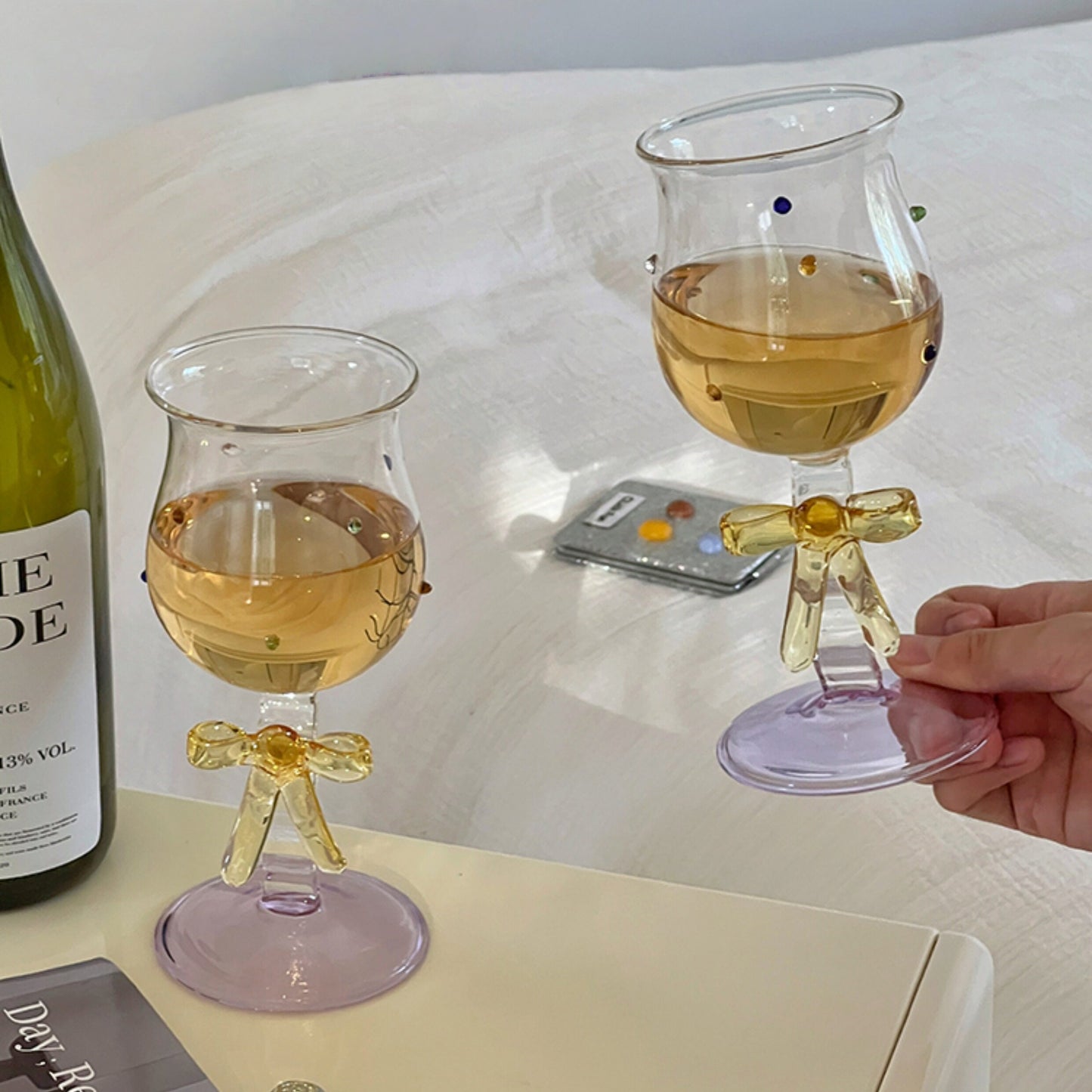 Bowknot Glass Stemware